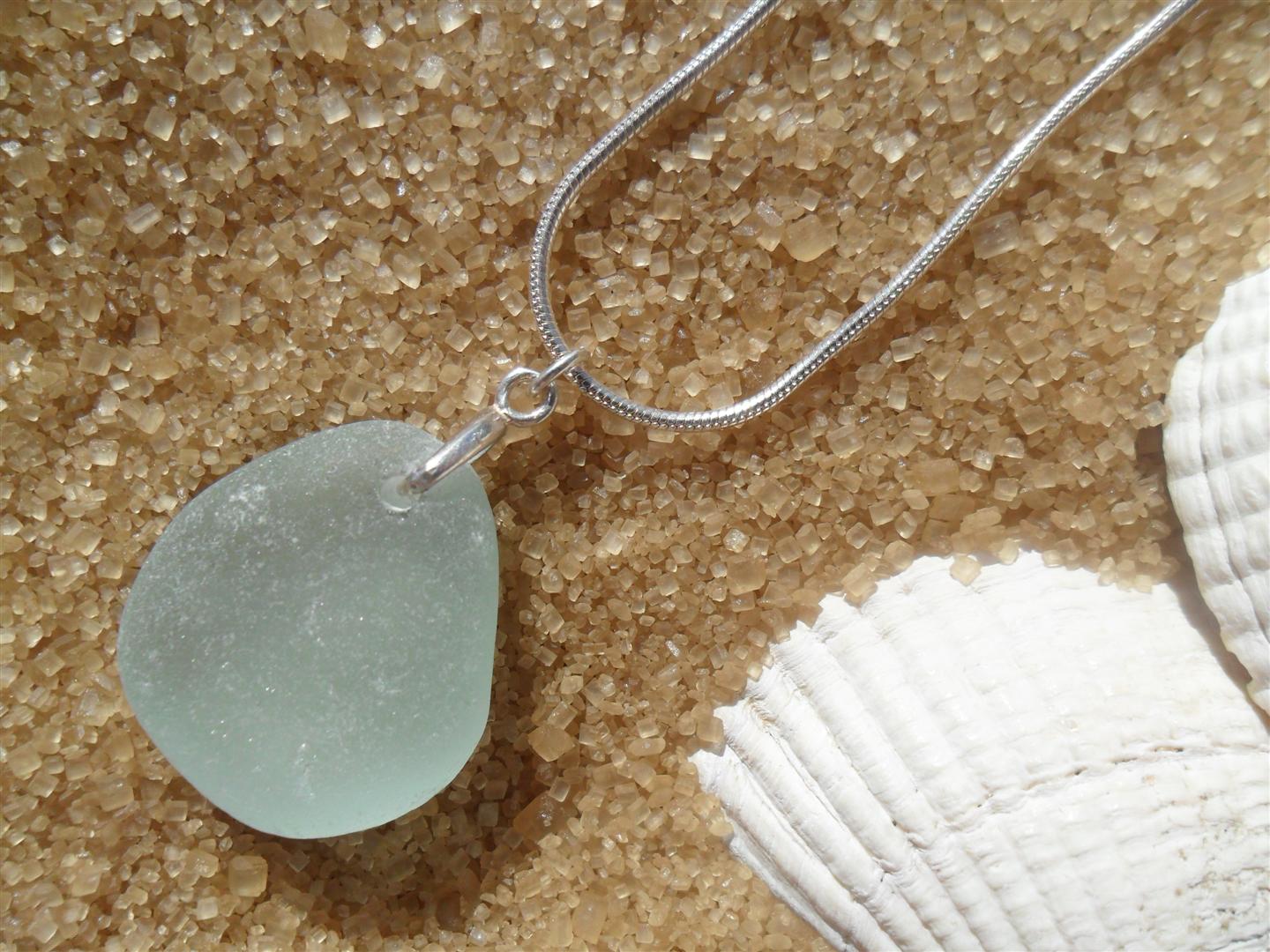 Simply Sea Glass Pendant - Scottish Sea Glass